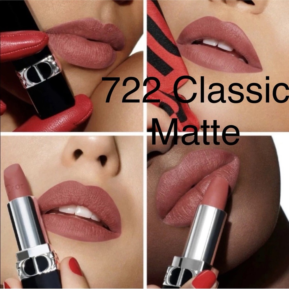Retails:$50 Dior Rouge Lipstick Multiple Shades & Finishes Refillable Case NWOB - Picture 10 of 11